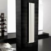 Callaghan White Single 4 Panel Vertical Radiator,  1600x240mm 